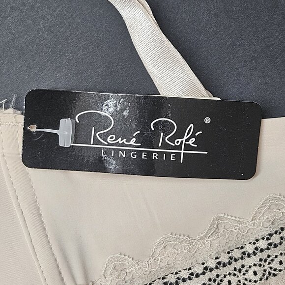 Rene Rofe Sz 36D Women Lingerie Nude Wireless Lightly Padded Contour/T-shirt Bra - Picture 9 of 9